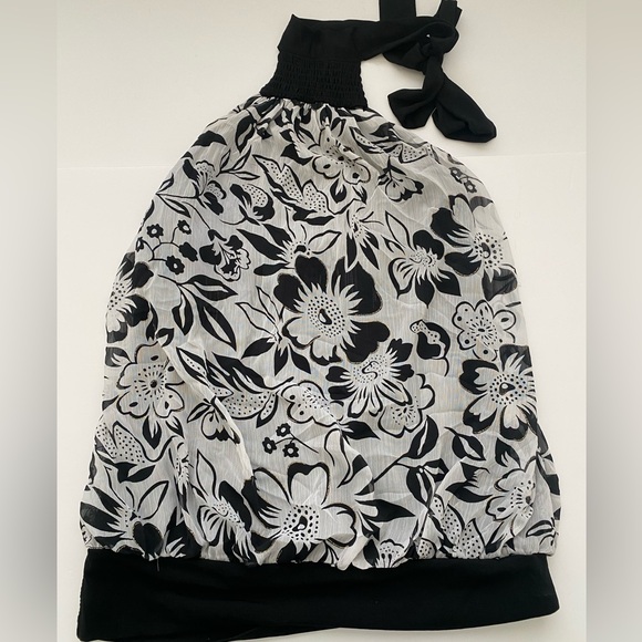 Poetry Tops - Y2K Poetry floral halter top
